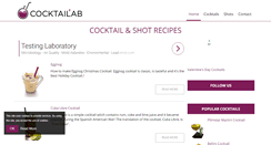Desktop Screenshot of cocktaillab.org